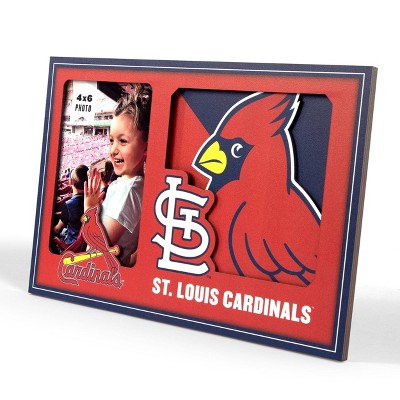 MLB St. Louis Cardinals 4"x6" 3D Logo Series Picture Frame