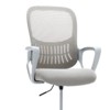 SEVOBAL Task and Office Chairs Moveable Foot Ring, Tall Chair for Standing Desks, 360 Degree Swivel and Height Adjustable, Gray, 24.2"*23.6"*48.8" - 4 of 4