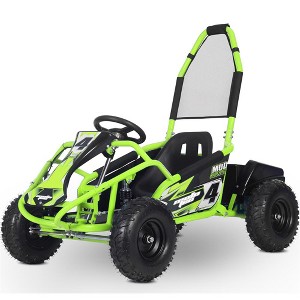 MotoTec Mud Monster Kids Electric 48v 1000w Go Kart Full Suspension Red - 1 of 4