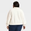 Women's High Pile Fleece 1/2 Zip Pullover Jacket - All In Motion™ - 2 of 3