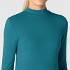 Wink Layers Women’s Long Sleeve Mock Neck Silky Tee - 4 of 4