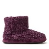 Dearfoams Women's Leah Chenille Cable Bootie Slipper - 3 of 4