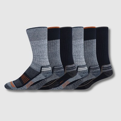Dickies Men's 6pk  Outdoor Navigator Crew Socks