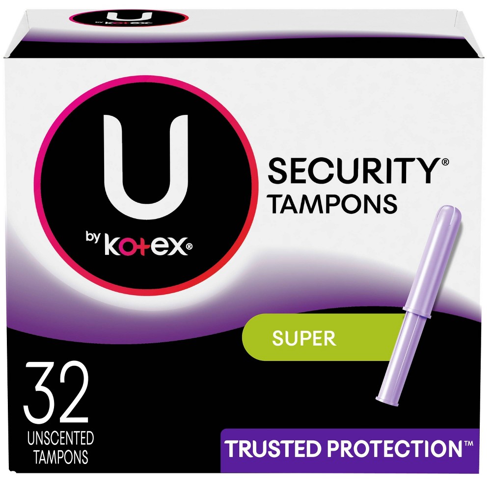 UPC 036000150773 product image for U by Kotex Security Tampons, Super, Unscented - 32ct | upcitemdb.com