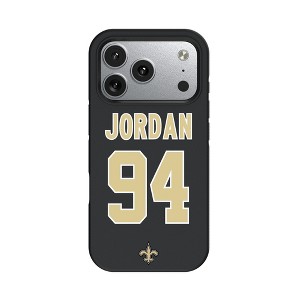 NFL New Orleans Saints Players Game Tactic Bump Cell Phone Case for Apple iPhone 17 Series - 1 of 4