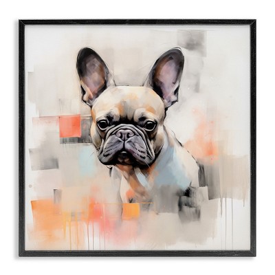 Stupell Industries French Bulldog Abstract, 12" x 12"
