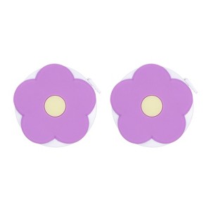 Unique Bargains Dual-sided Retractable Rulers and Measuring Tools Flower Design Tape 1.5m/60" - 1 of 4