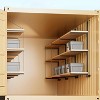 COZONY Heavy-Duty 3-Tier Steel Shipping Container Shelving Bracket, 22"x60", 1100 lbs Capacity, Hanging Storage Rack for Containers & Garages - 2 of 4