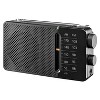 Sangean® SR-36 Portable AM/FM Pocket Digital-Tuning Radio in Black - image 4 of 4