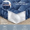 KWPZQEB Meditation Floor Pillow, Square Large Pillows Seating for Adults, Chenille Cushion for Tatami Living Room, Bedroom (20x20 Inch) - 3 of 4