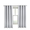 Habitat Margaret Light Filtering Richly Woven Textured Pattern Daytime Privacy Grommet Curtain Panel, White - image 2 of 4