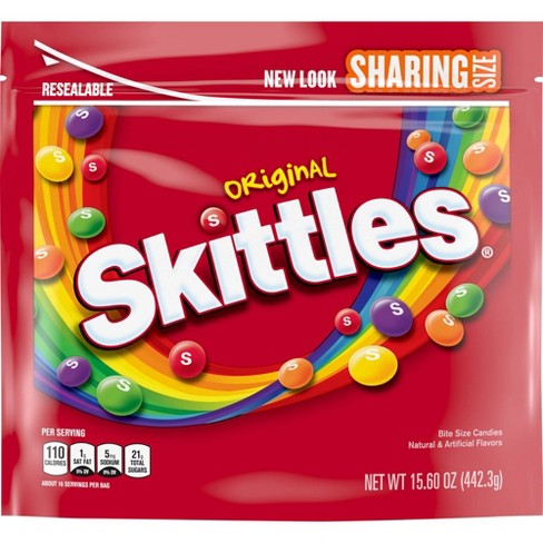 Skittles Original Sharing Size Chewy Candy 15 6oz Target