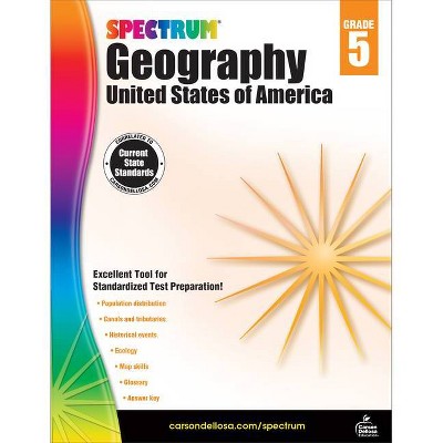 Spectrum Geography, Grade 5 - (Paperback)