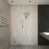 Cobbe Adjustable 8" High Pressure Dual Shower Head with 9-Spray Handheld Shower - 4 of 4