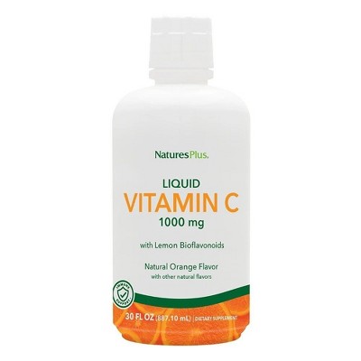 Vitamin C Liquid Orange by Nature's Plus  -  30 oz Liquid