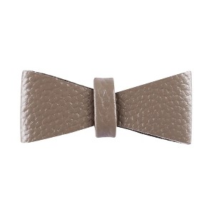 PoisePup – Luxury Pet Dog Bow Tie – Soft Premium Leather Bowtie for Small and Large Dogs - Desert Mint - 1 of 3