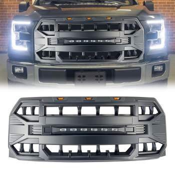 Hot Sale Pickup Truck Car Auto Front Bumper Grille Fit for Ford F-150 Grille  with F&R Letters 2018 - 2019 with 3 Ambor Lightand 2 Cube Lights - China  Front Bumper Grille