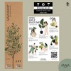 Maia Shop 7ft Artificial Olive Tree, Fake Plants for Home Decor, Indoor Tropical Decoration - 4 of 4