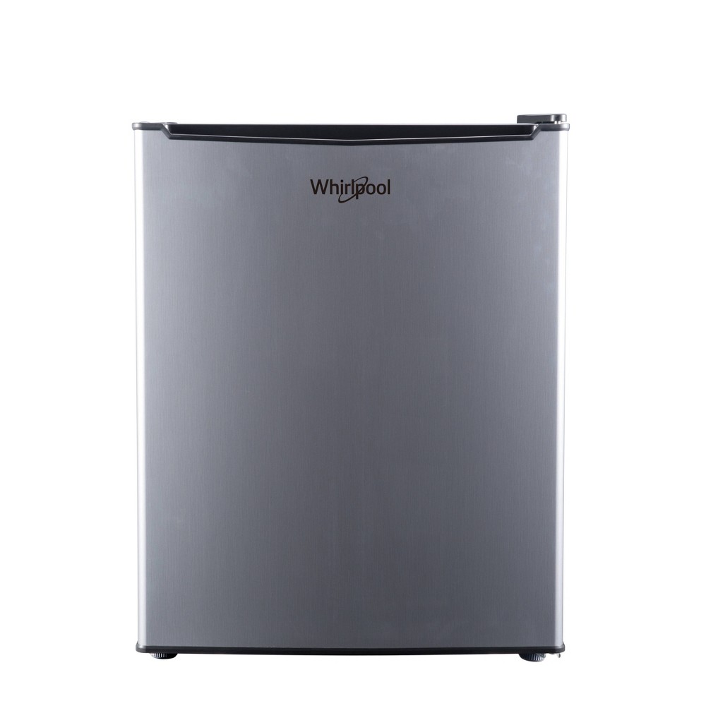Whirlpool 2.7 cu ft Mini Refrigerator Stainless Steel BC-75A