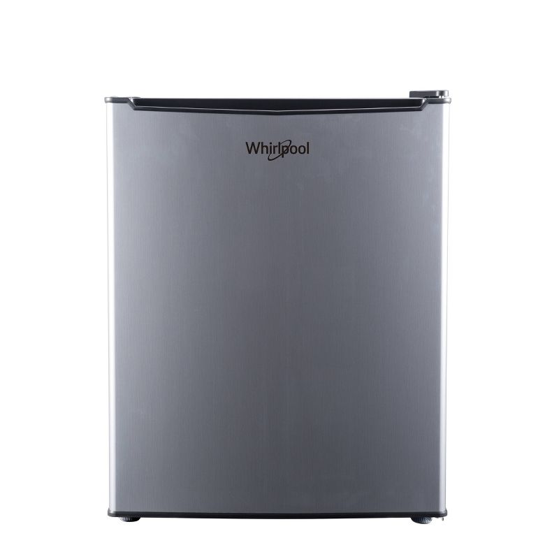 Whirlpool 2.7 cu ft Mini Refrigerator - Stainless Steel - WH27S1E, 1 of 12