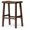 Maven Lane Noah High Back Vegan Leather Bar Height Bar Stool - 2 of 4