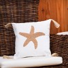 C&F Home Seastar Handmade Wood Beaded Throw Pillow - 3 of 4