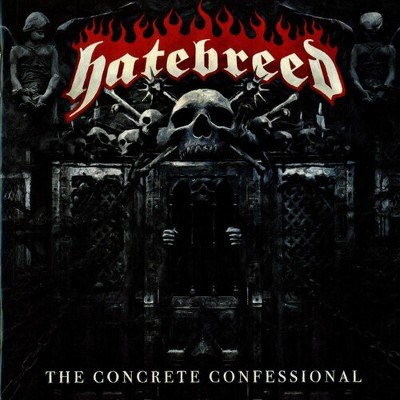 Hatebreed - The Concrete Confessional - Clear Red Splatter (Vinyl)