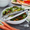 KitchenAid Locking Tongs: Stainless Steel Cooking & Salad Tongs, Dishwasher-Safe, 11.5" Black - 3 of 4