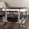 PETMAKER 43x34x23in Dog Playpen with Doors - 4 of 4