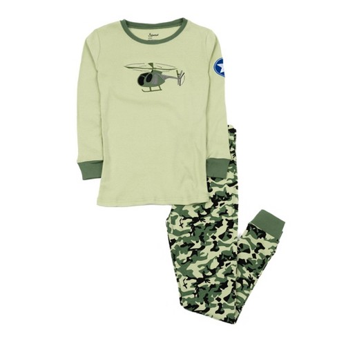 Leveret Cotton Camouflage Print Pajamas : Target