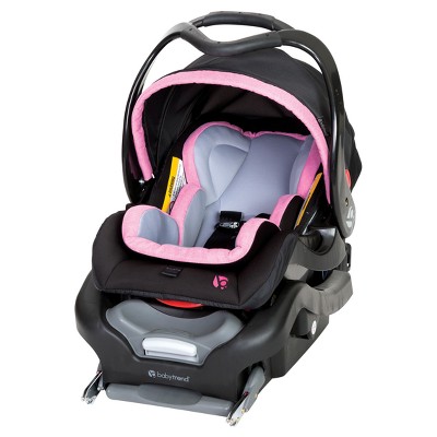 girl carseat and stroller