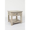 Jofran,Artisan's Craft Rustic Farmhouse Distressed Acacia End Table - 3 of 4