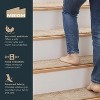 MBIGM Non-Slip Safety Rug, Stair Treads for Wooden Steps, Wood Treads for Steps, Ideal for Wooden Stairs, 15 pk - 3 of 4