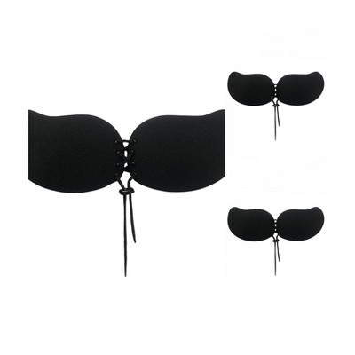 INSPIRE CHIC Women's 3 Packs Strapless Adjustable Silicone Reusable Bras