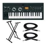 Korg microKORG XL+ 37-Key Synthesizer/Vocoder Bundle with Stand and Cables