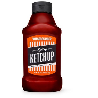 Whataburger Spicy Ketchup 40oz