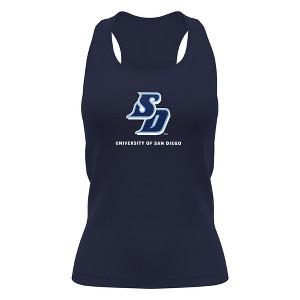 Women's University of San Diego Adult Sport Tank Top Primary Logo - 1 of 4