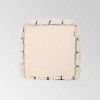 Allegra Boho Pouf Blue/White - Christopher Knight Home: Tufted, Checkered, Indoor Square Ottoman - 4 of 4