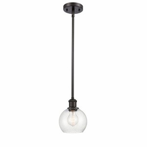 Athens - 1 Light Mini Pendant In Industrial Style-7.88 Inches Tall and 6 Inches Wide - 1 of 1