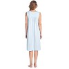 Casual Nights Women's Floral Embroidered/Lace Trim Sleeveless Nightgown - 3 of 4