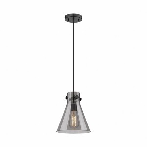 Newton Cone - 1 Light Pendant In Industrial Style-9.88 Inches Tall and 8 Inches Wide - 1 of 1
