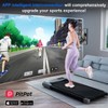 SupeRun Treadmills 15.35*35.43 inches Belt 2 in 1 1.5 Horsepower under desk pad for home and office - 2 of 4