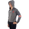 Seven Times Six Suicide Squad Harley Quinn Junior's Cropped Lightweight Hoodie Grey - 2 of 3