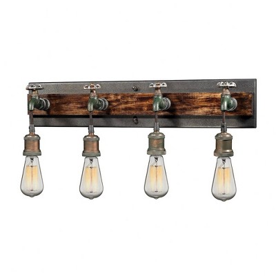 Elk Home Jonas 4 - Light Vanity in  Multi-Tone Weathered