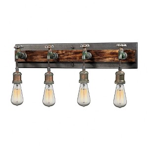 Elk Home Jonas 4 - Light Vanity in  Multi-Tone Weathered - 1 of 4