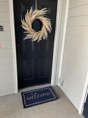 Flash Furniture Harbold 18 X 30 Indoor/outdoor Coir Doormat With Welcome  Message And Non-slip Backing : Target