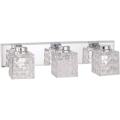 Minka Lavery Glorietta 23" Wide Chrome 3-Light LED Bath Light