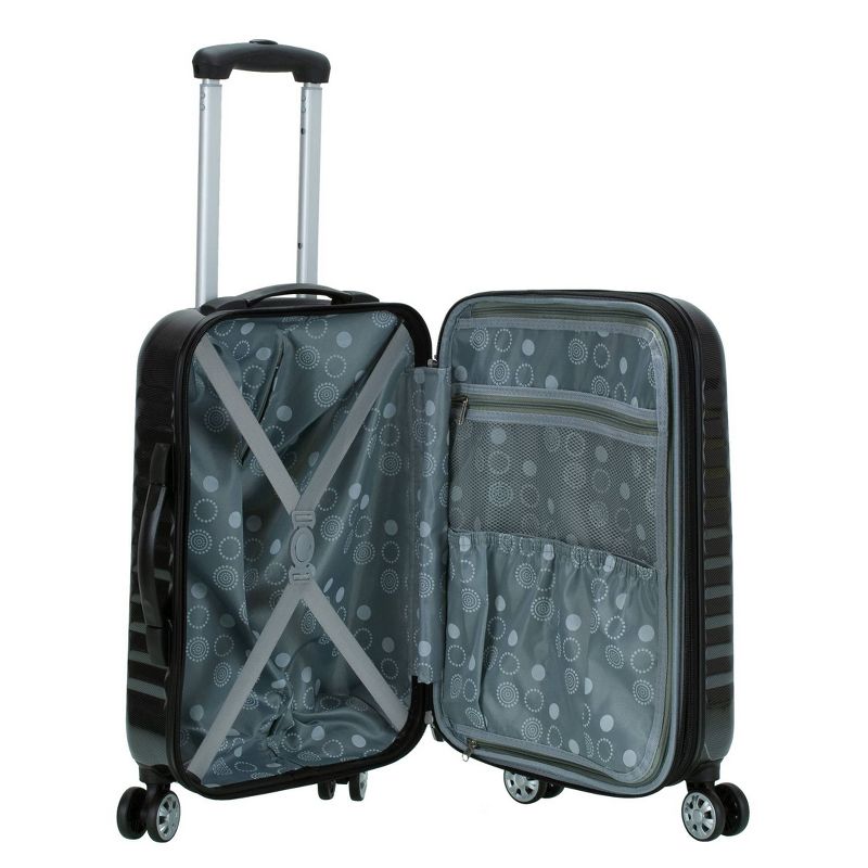 Rockland Melbourne Expandable ABS Hardside Carry On Spinner Suitcase, 5 of 12