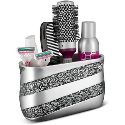 Creative Scents  Silver Mosaic Vanity Mirror Tray