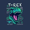 Boy's Husky Lost Gods T-Rex Schematic Detail - 2 of 3